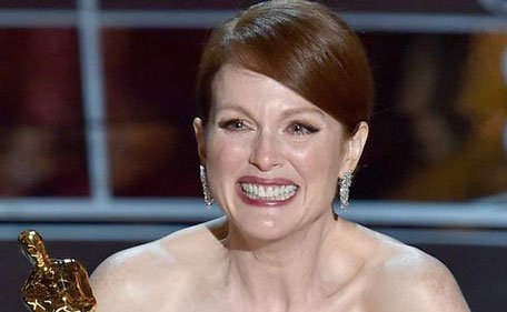 Julianne Moore was hotly tipped actress to take home the best actress Oscar for her role in 'Still Alice' throughout the film season.