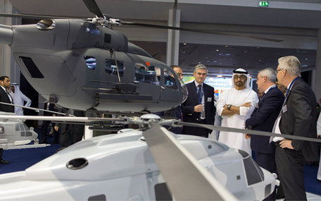Gen. Sheikh Mohamed bin Zayed Al Nahyan, Crown Prince of Abu Dhabi and Deputy Supreme Commander of the UAE Armed Forces, on Monday took a tour of a number of pavilions of foreign exhibitors participating at Idex 2015.
