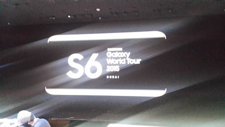 Samsung S6 launch event in UAE. (Vicky Kapur)
