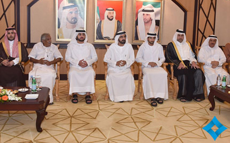 The visiting ministers thanked His Highness for hosting the annual forum and hailed the UAE as a safe and rich haven for foreign investments. (Supplied)