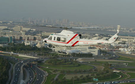 Dubai Air Wing has five helicopters, with five more additional helicopters to join the fleet by the end of this year. (Supplied)