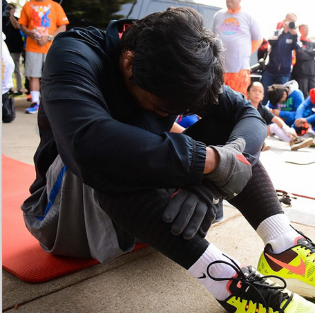 mannypacquiao @ Instagram: Thank God for what you have, Trust God to accomplish the impossible. #MayPac