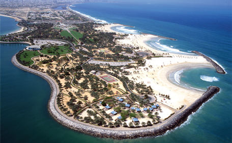 Mega beachfront development will be set around the Al Mamzar Lake. (Supplied)