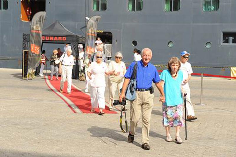 Cruise tourist arrivals in Dubai total more than half a million per year now. (Supplied)