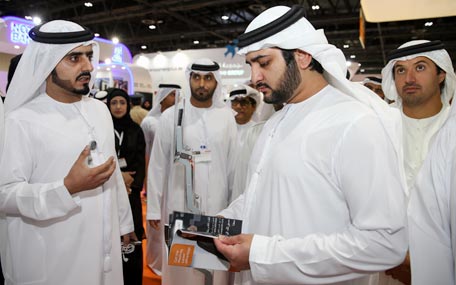 Sheikh Maktoum bin Mohammed opens Careers UAE 2015 in Dubai on Tuesday. (Wam)