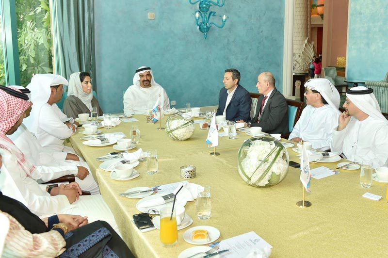 Government of Dubai Media Office organised a meeting between Chairman of Nakheel, Ali Rashid Lootah, and Director-General of the Government of Dubai Media Office, GDMO, Mona Al Marri, as well as prominent UAE media leaders. "Meet the CEO" initiative aims to remove formalities and further cooperation and communication between media representatives and senior government and semi-government officials. (picture courtesy GDMO)