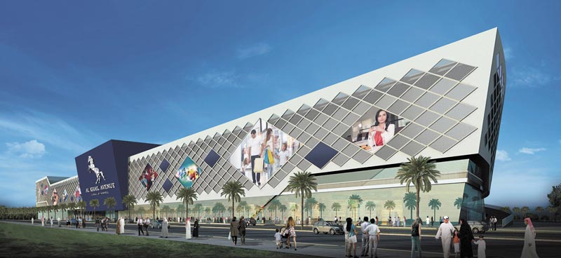 An artist's view of the proposed Al Khail Avenue mall. (Supplied)
