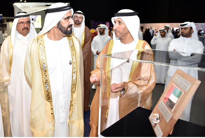 His Highness Sheikh Mohammed bin Rashid Al Maktoum, Vice-President and Prime Minister of the UAE and Ruler of Dubai, on Monday witnessed the launch of the Strategic Plan for the UAE Space Agency in Abu Dhabi. (Wam)