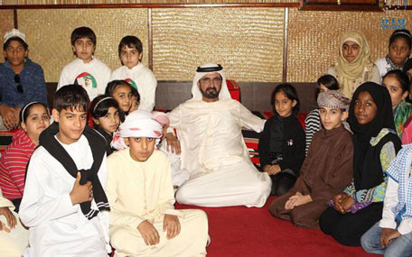 Mohammed bin Rashid launches initiative for orphans and minors. (Wam)