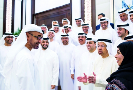 Gen. Mohamed received number of UAE media officials and representatives (Al Bayan)