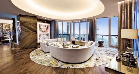 Opus, a 12-storey tower completed in 2012 has been dubbed the most expensive apartment tower in Hong Kong.  (Pic credit: http://www.opushongkong.com)
