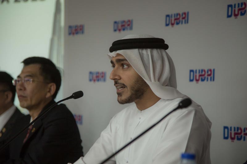 At the  press conference to announce the 2015 International Dragon Award (IDA) annual meeting in Dubai.(Supplied)