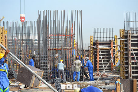Work in progress at Azizi's residential project in Al Furjan. (Supplied)