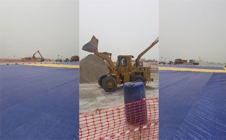 Work in progress at The Heart of Europe's Sweden island. (Parag Deulgaonkar)