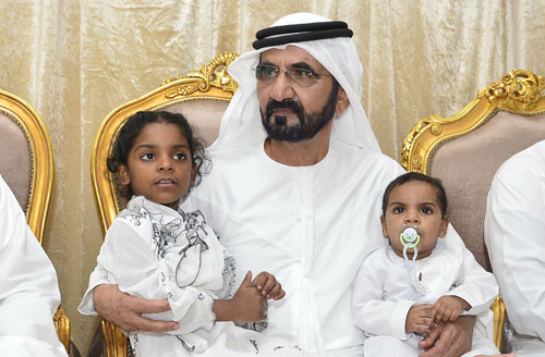 Sheikh Mohammed bin Rashid Al Maktoum offers condolences to the family of the martyr Fahad Ali Mohammed Ahmed (Wam)