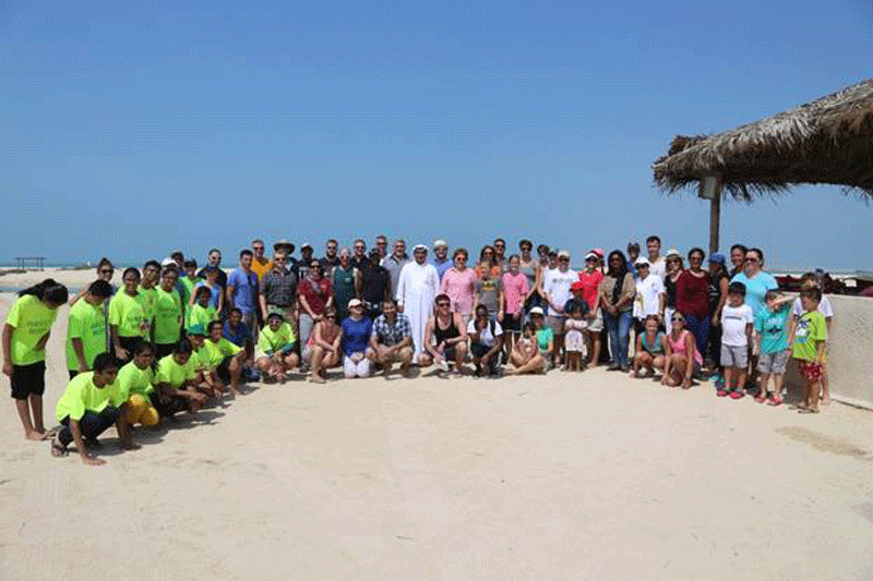 Beach clean-up at Ghantoot Reserve on Saturday. (Supplied)