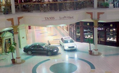 CCTV footage at Wafi Mall show the robbery taking place on April 15, 2007. (Image courtesy Dubai Police)