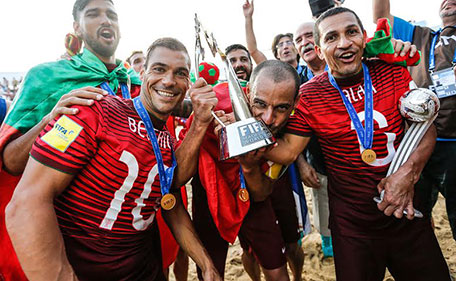 World Cup champions Portugal aim to create beach soccer history in ...