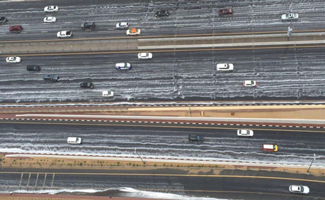 Heavy rainfall has already been recorded in Dubai and Sharjah in the morning hours of Thursday. (Emirates24|7 reader)