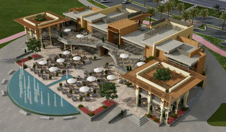 The current jogging track made from recycled material will be also relocated and extended. (Supplied)