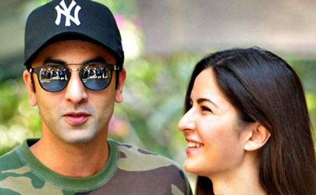 Ranbir Kapoor and Katrina Kaif attend the annual Kapoor Christmas brunch held at Sashi Kapoor's house. (Sanskriti Media and Entertainment)