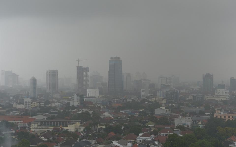 Six blasts have been heard in Indonesia's capital Jakarta. (AFP)
