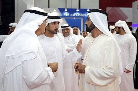 His Highness Sheikh Mohammed bin Rashid Al Maktoum visits the 41st edition of Arab Health Exhibition and Congress (Wam)