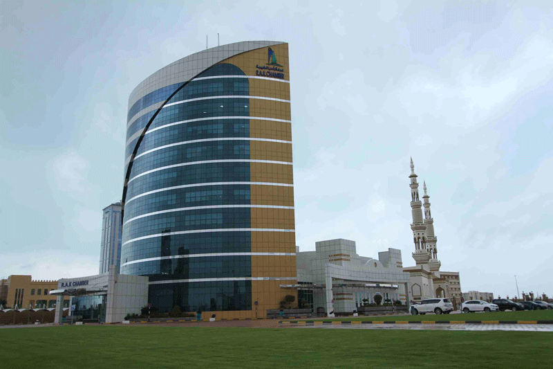The RAK Chamber of Commerce building in Ras Al Khaimah. (Supplied)