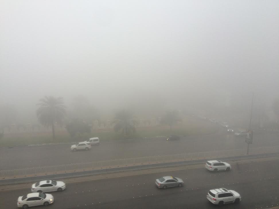 Madinat Zayed area today at 8am. (Pic Courtesy: John OP)