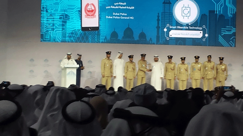Sheikh Maktoum bin Mohammed bin Rashid Al Maktoum at the presentation of awards to winners of Edge of Government Innovation Award and the M-Government Service Awards in Dubai on Wednesday.