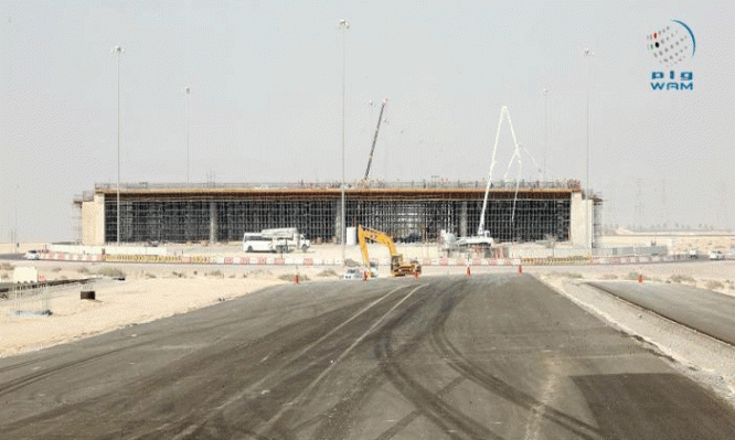 The road will form part of a route linking Abu Dhabi with Dubai and the Northern Emirates. (Wam)