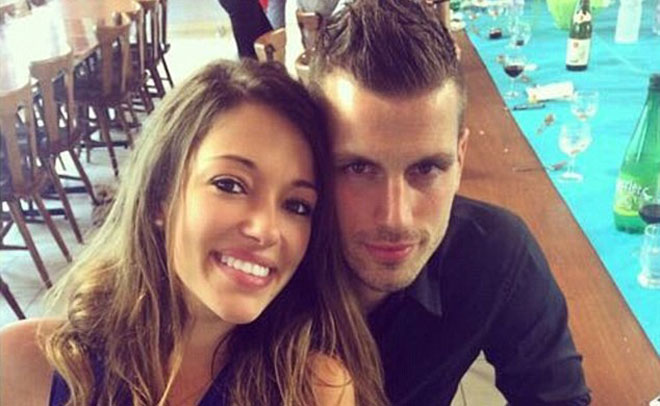 Manchester United midfielder Morgan Schneiderlin's girlfriend not