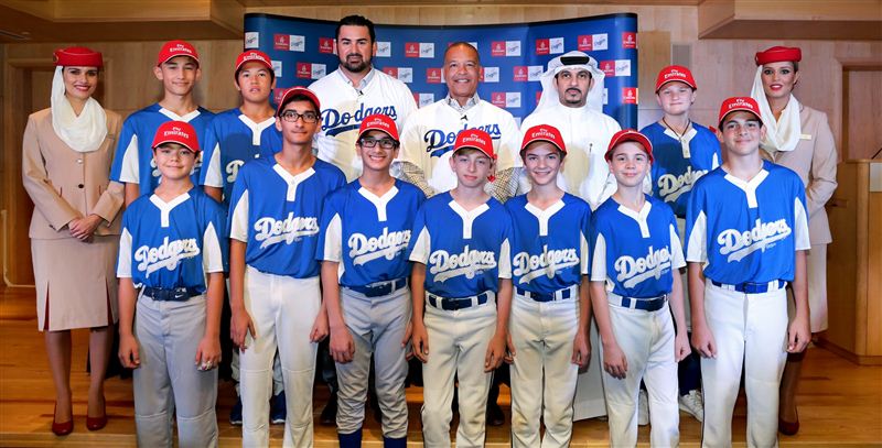 Emirates Partners with Los Angeles Dodgers to sponsor the Dubai