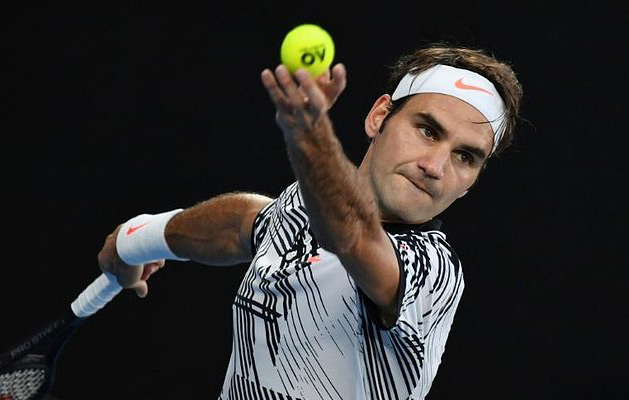 Roger Federer Photo: AFP