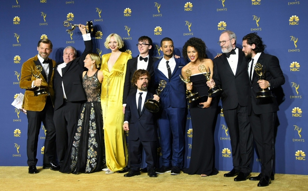 The cast of Game of Thrones (AFP)