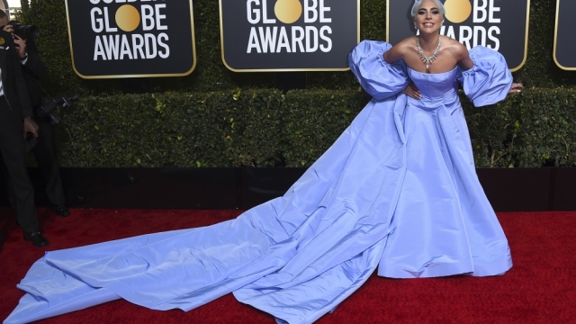 Photo: Lady Gaga 'overcome with emotion' after Golden Globe win