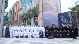 Photo: Representatives from Abu Dhabi government bodies visit Expo 2020 Dubai