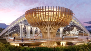 Photo: Azerbaijan unveils design of Country Pavilion and breaks ground for Expo 2020 Dubai
