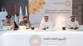 Photo: Saif bin Zayed reviews security plans for Expo 2020 Dubai
