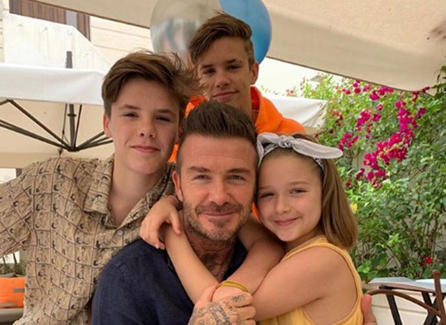 Victoria Beckham says David is 'the best daddy in the world' to their ...