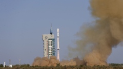 Photo: China launches satellite for space environment study