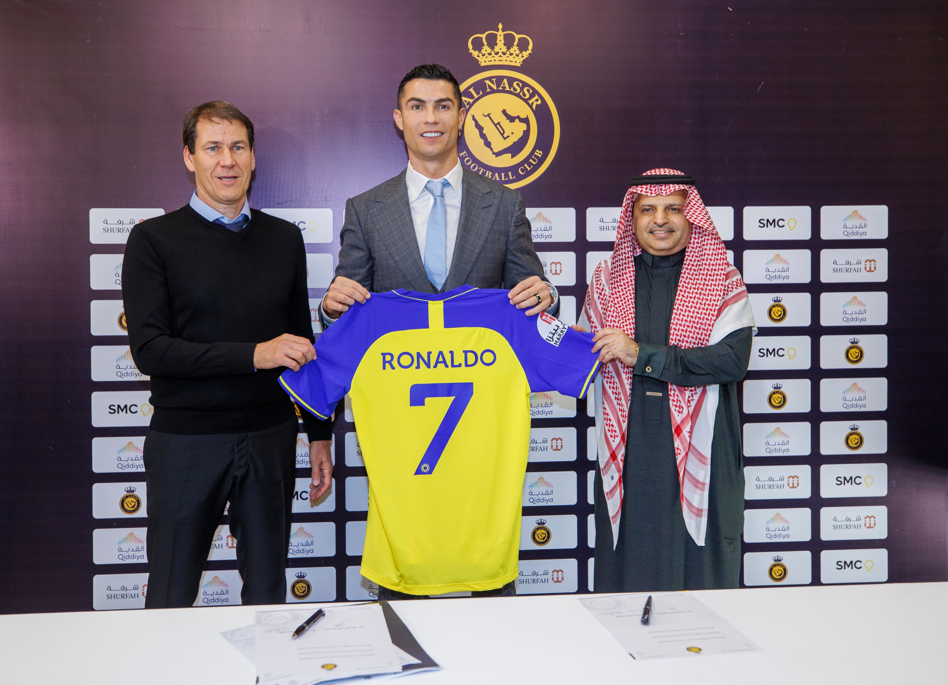 Cristiano Ronaldo presented by Al Nassr after transfer