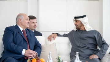 Photo: UAE President meets with President of Belarus