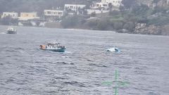 Photo: 5 dead after migrant boat sinks off Greek island