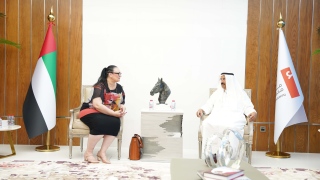 Photo: Ambassador of the Republic of Malta visits Mohammed Bin Rashid Library with a book collection gift