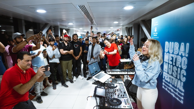 Photo: Dubai Metro Music Festival wraps up its third edition with diverse performances by traditional, experimental, classical, and fusion musicians
