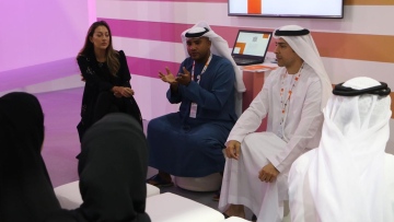 Photo: Emirati musicians highlight the challenges along their journey to success in an engaging Riwaq Al Fikr – ADMAF Talk