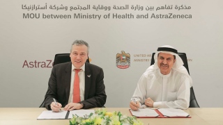 Photo: MoHAP signs strategic partnership with AstraZeneca to enhance healthy quality of life and combat noncommunicable diseases