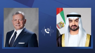 Photo: King of Jordan congratulates President of UAE on new leadership appointments