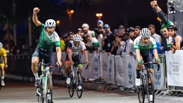 Photo: Gedraityte wins Women’s Open title as Dubai Police riders dominate NAS Cycling Championship